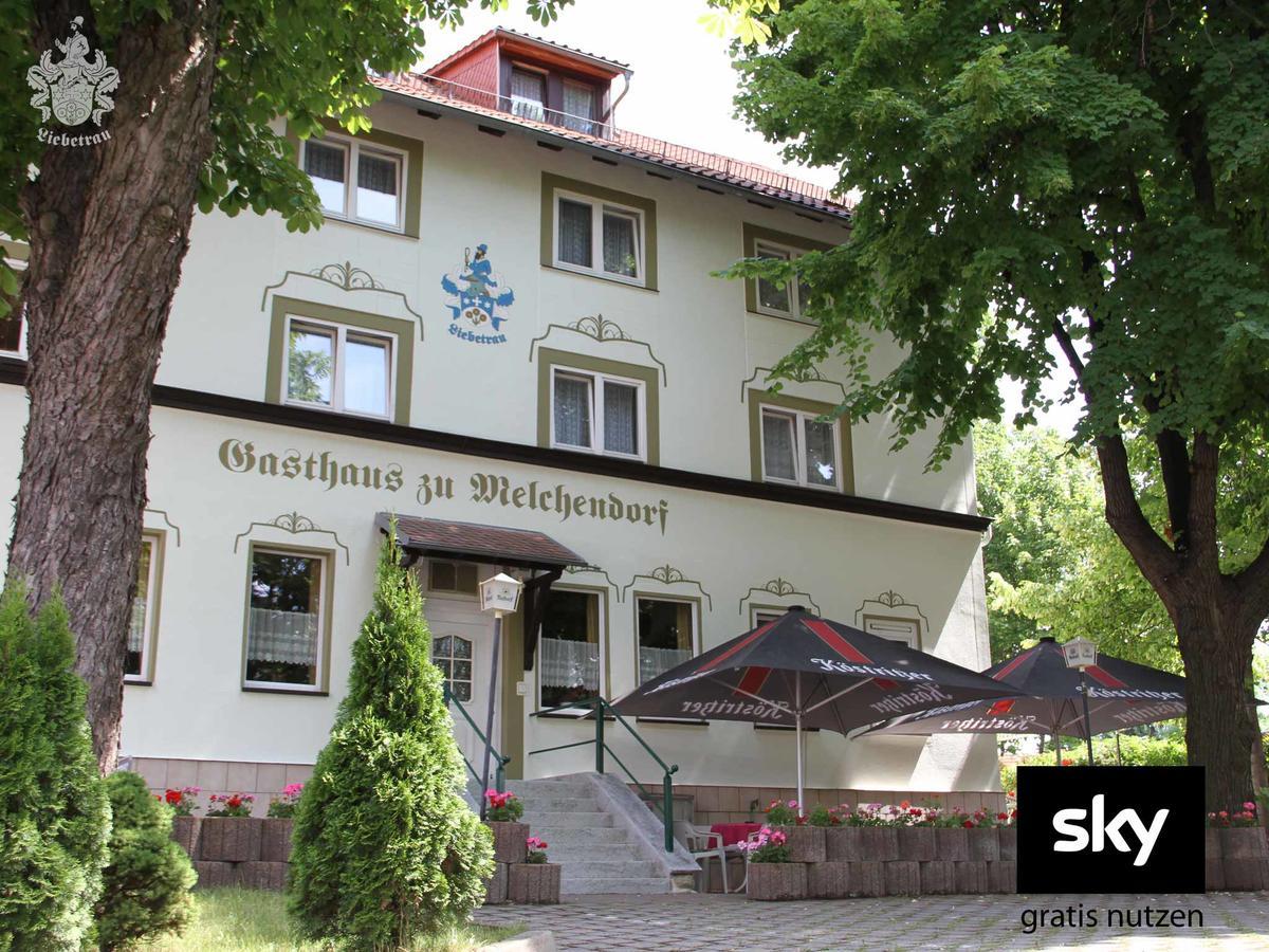 Hotel Garni Melchendorf Erfurt Exterior photo